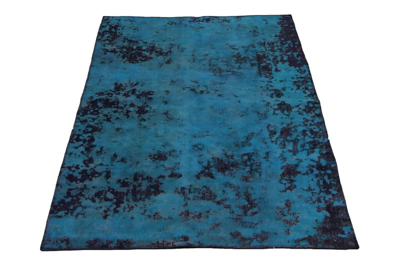 Handknuten Persisk Matta 135x195 cm Vintage - Blå/Mörkblå - Persisk matta - Orientalisk matta