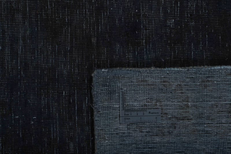 Handknuten Persisk Matta 259x363 cm Vintage - Mörkgrå/Mörkblå - Persisk matta - Orientalisk matta