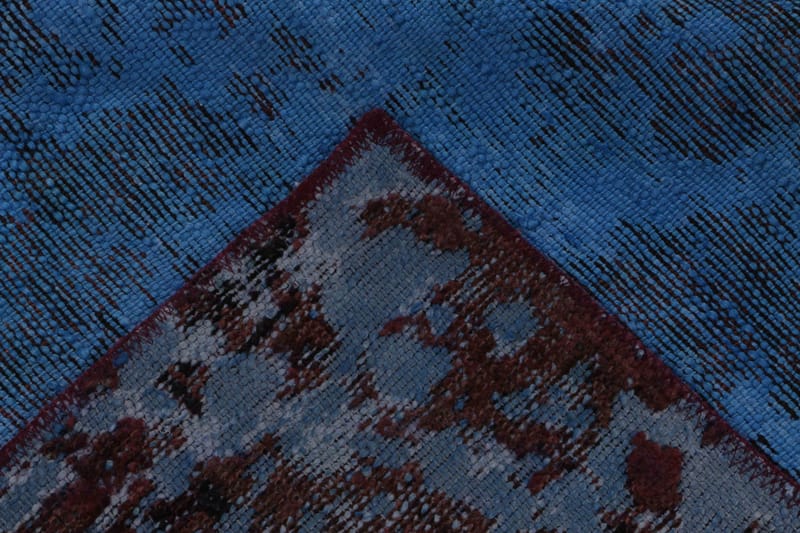 Handknuten Persisk Matta 180x208 cm Vintage - Blå/Röd - Persisk matta - Orientalisk matta