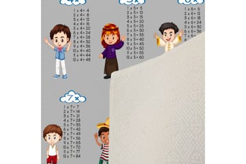 Homefesto Matta 100x150 cm - Multifärgad - Textil & mattor - Matta - Orientalisk matta - Persisk matta