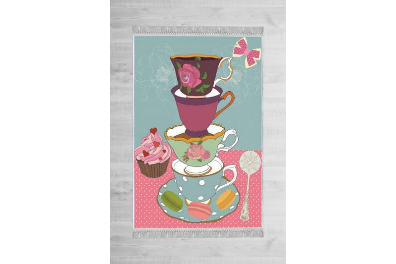 Homefesto Matta 100x150 cm, Multifärgad