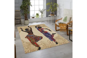 Homefesto Matta 100x150 cm - Multifärgad - Textil & mattor - Matta - Orientalisk matta - Persisk matta