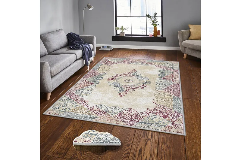 Homefesto Matta 100x150 cm, Multifärgad