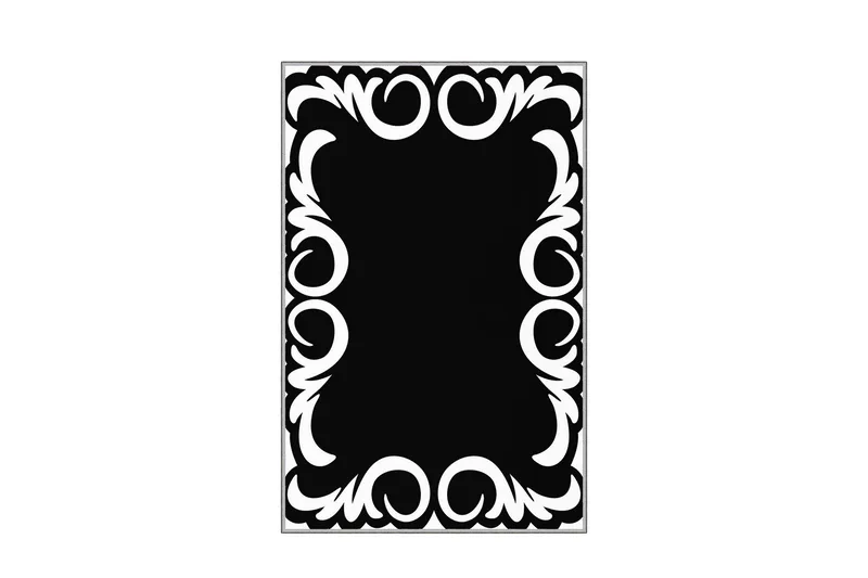 Homefesto Matta 100x150 cm, Multifärgad