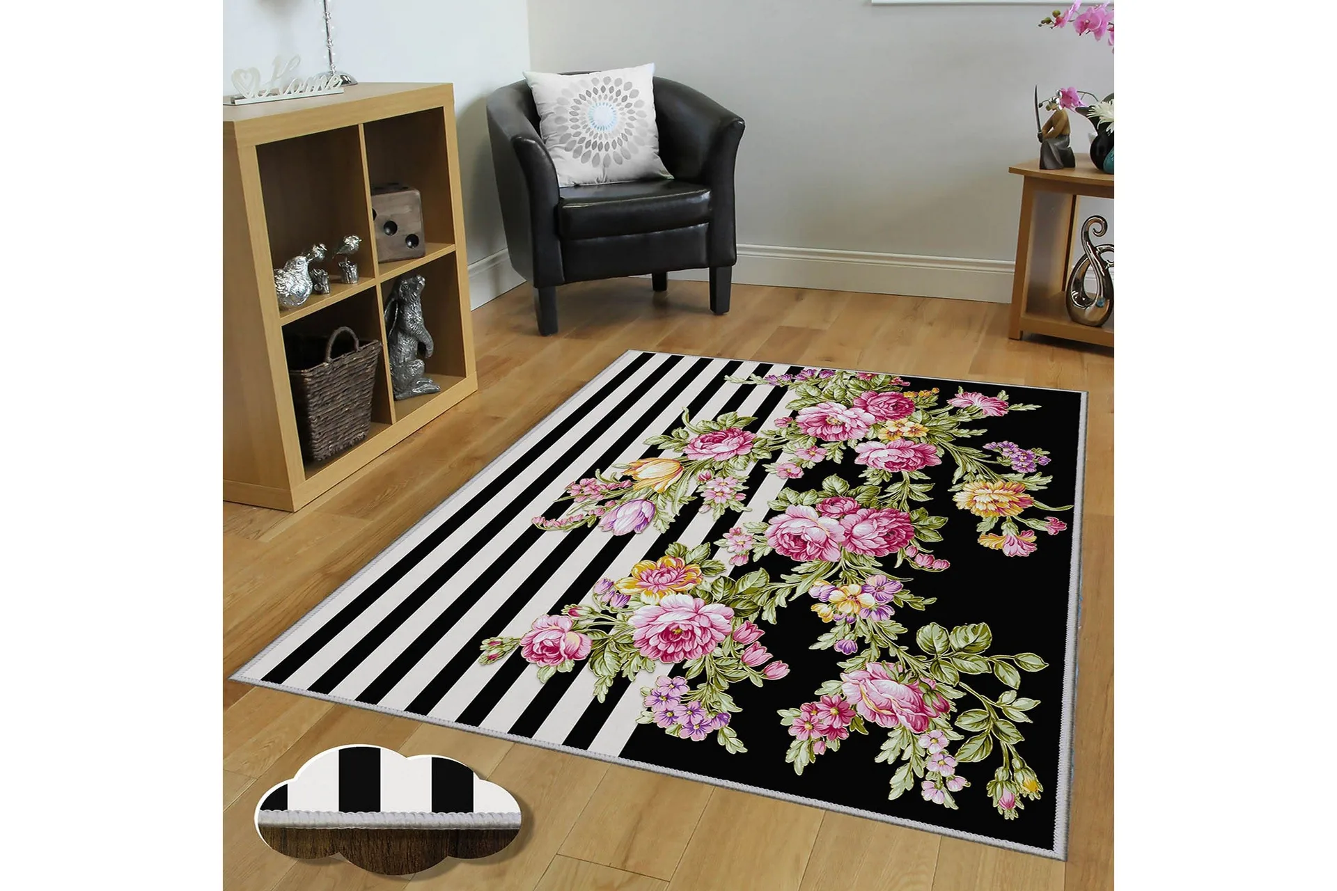 Homefesto Matta 100x150 cm - Multif&auml;rgad
