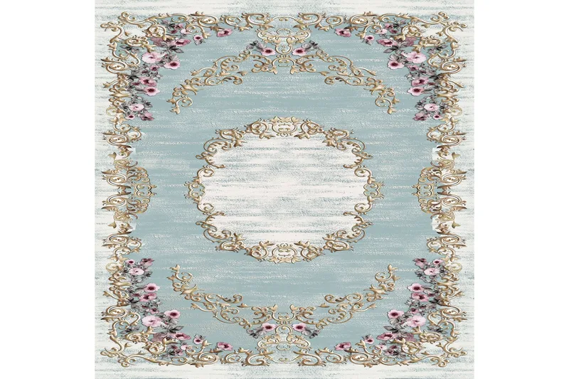 Homefesto Matta 100x200 cm - Multifärgad - Textil & mattor - Matta - Orientalisk matta - Persisk matta