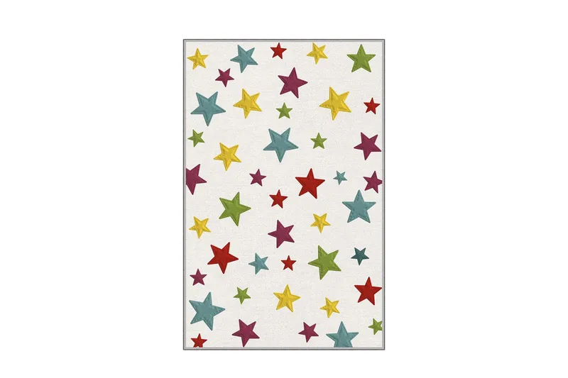 Homefesto Matta 100x200 cm, Multifärgad