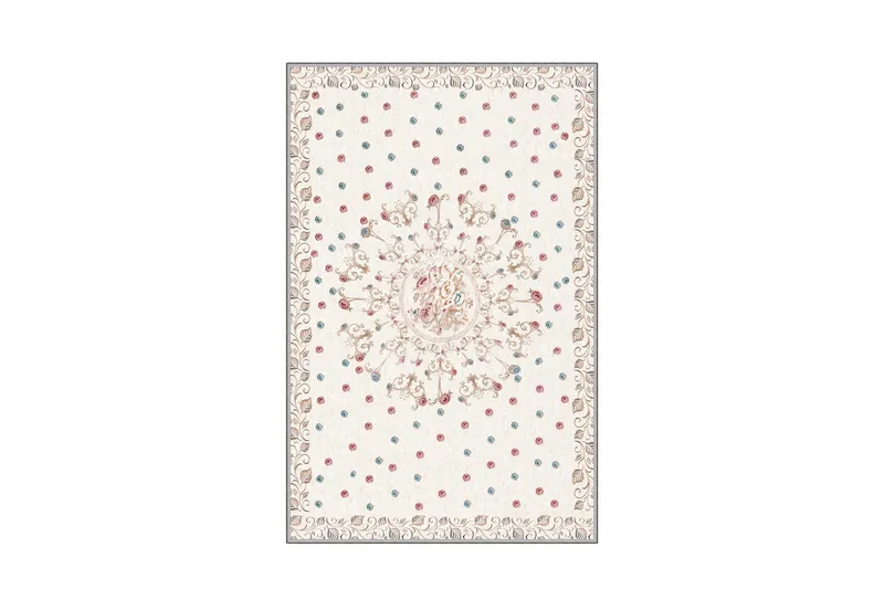 Homefesto Matta 100x200 cm, Multifärgad