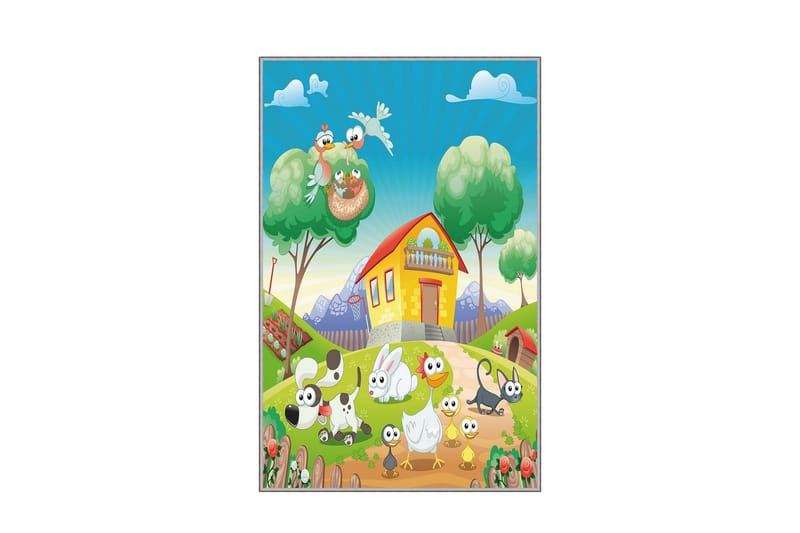 Homefesto Matta 100x200 cm - Multifärgad - Textil & mattor - Matta - Orientalisk matta - Persisk matta