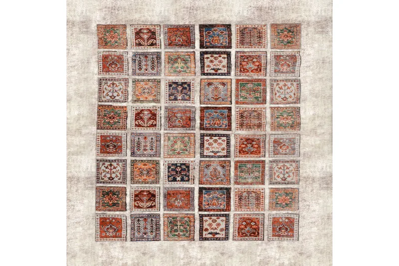 Homefesto Matta 100x200 cm - Multifärgad - Textil & mattor - Matta - Orientalisk matta - Persisk matta