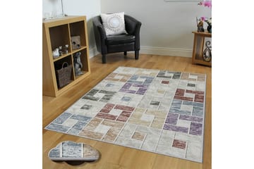 Homefesto Matta 100x200 cm - Multifärgad - Textil & mattor - Matta - Orientalisk matta - Persisk matta