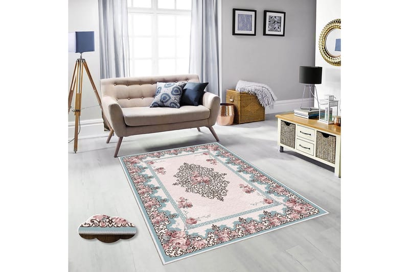 Homefesto Matta 100x200 cm - Multifärgad - Textil & mattor - Matta - Orientalisk matta - Persisk matta