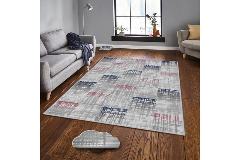 Homefesto Matta 100x200 cm, Multifärgad