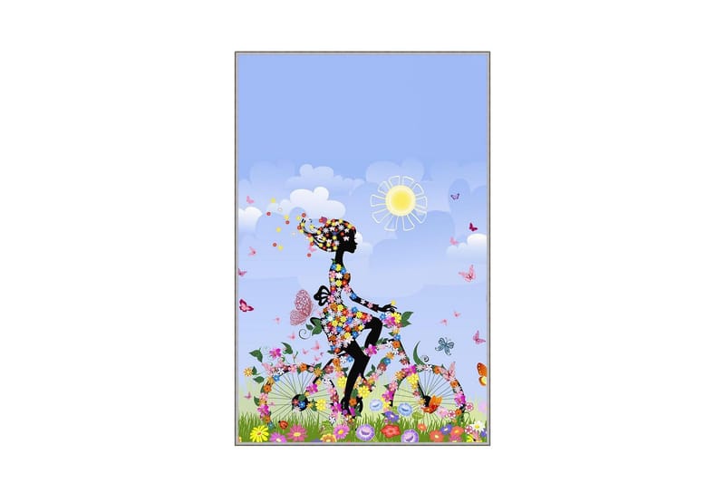 Homefesto Matta 100x200 cm - Multifärgad - Textil & mattor - Matta - Orientalisk matta - Persisk matta