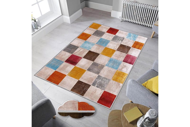 Homefesto Matta 100x200 cm - Multifärgad - Textil & mattor - Matta - Orientalisk matta - Persisk matta