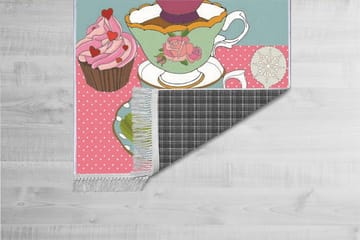 Homefesto Matta 100x200 cm - Multifärgad/Sammet - Textil & mattor - Matta - Orientalisk matta - Persisk matta