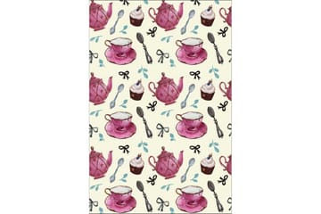 Homefesto Matta 100x200 cm - Multifärgad/Sammet - Textil & mattor - Matta - Orientalisk matta - Persisk matta