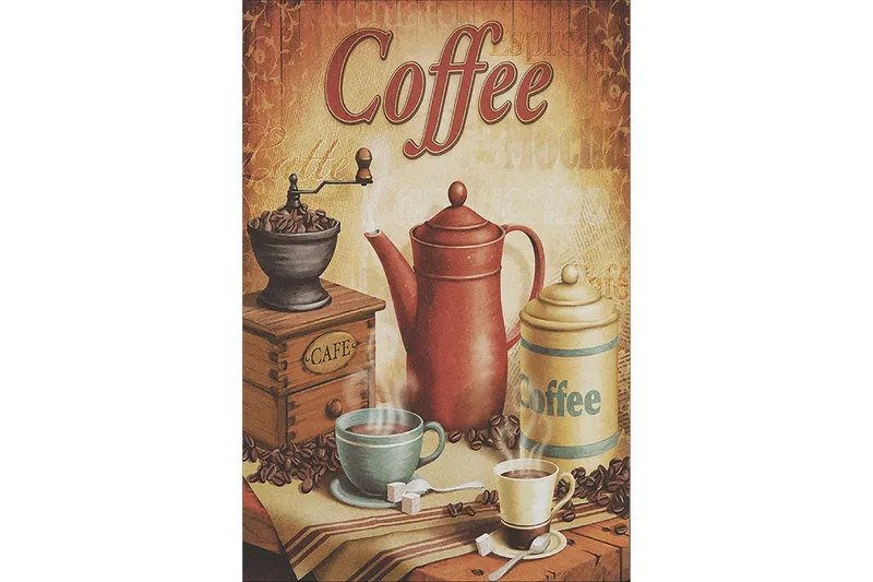 Homefesto Matta 100x200 cm - Multifärgad/Sammet - Textil & mattor - Matta - Orientalisk matta - Persisk matta