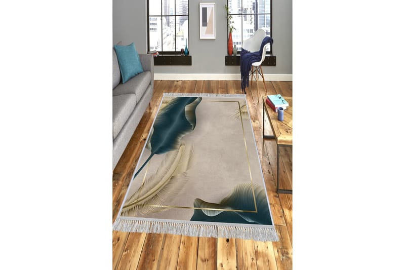 Homefesto Matta 100x200 cm - Multifärgad/Sammet - Textil & mattor - Matta - Orientalisk matta - Persisk matta