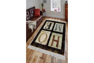 Homefesto Matta 100x200 cm - Multifärgad/Sammet - Textil & mattor - Matta - Orientalisk matta - Persisk matta