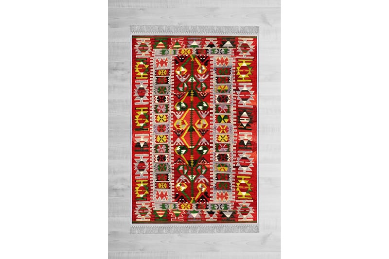 Homefesto Matta 100x200 cm - Multifärgad/Sammet - Textil & mattor - Matta - Orientalisk matta - Persisk matta