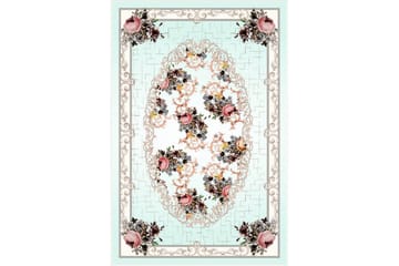 Homefesto Matta 100x200 cm - Multifärgad/Sammet - Textil & mattor - Matta - Orientalisk matta - Persisk matta