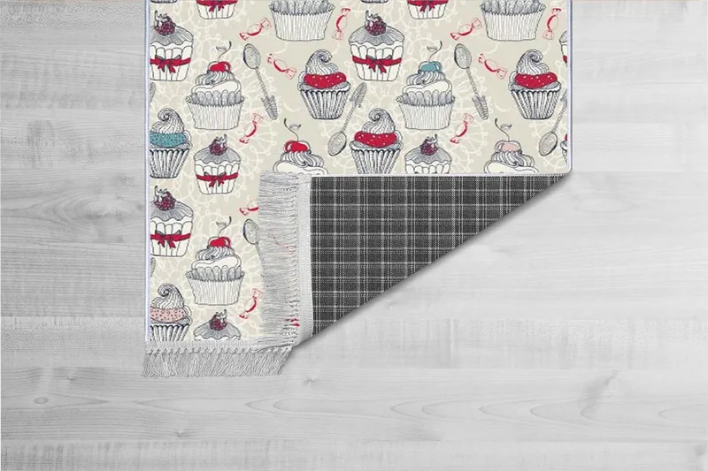 Homefesto Matta 100x200 cm - Multifärgad/Sammet - Textil & mattor - Matta - Orientalisk matta - Persisk matta