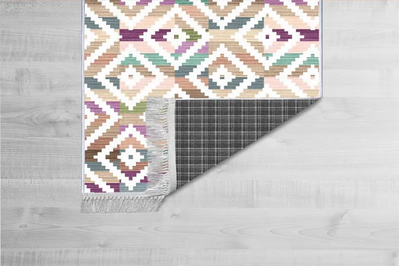 Homefesto Matta 100x200 cm - Multifärgad/Sammet - Textil & mattor - Matta - Orientalisk matta - Persisk matta