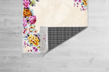 Homefesto Matta 100x200 cm - Multifärgad/Sammet - Textil & mattor - Matta - Orientalisk matta - Persisk matta
