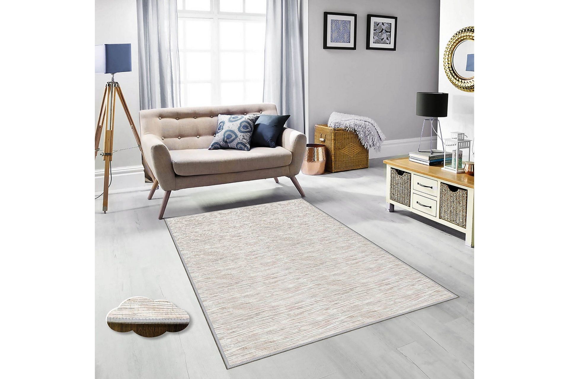 Homefesto Matta 100x200 cm - Multif&auml;rgad