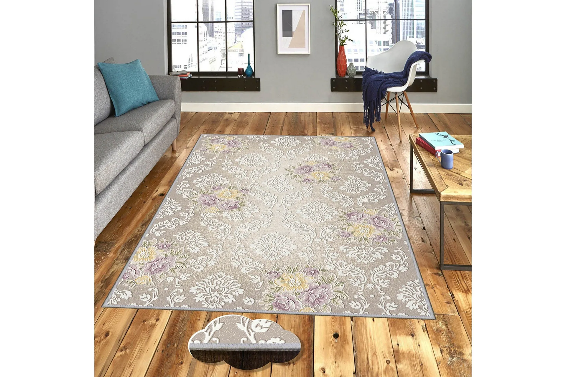 Homefesto Matta 100x200 cm - Multif&auml;rgad