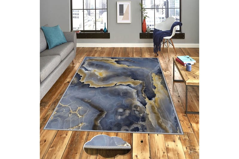 Homefesto Matta 100x300 cm, Multifärgad