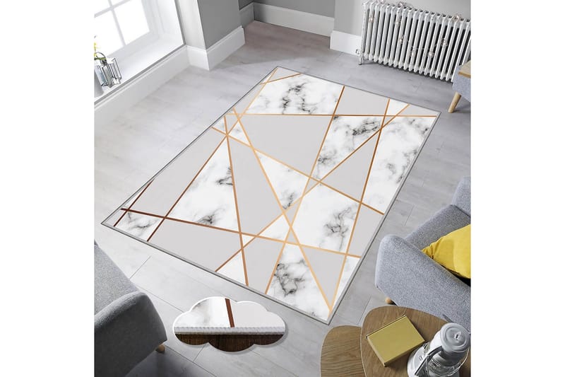 Homefesto Matta 100x300 cm, Multifärgad