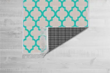Homefesto Matta 100x300 cm - Multifärgad/Sammet - Textil & mattor - Matta - Orientalisk matta - Persisk matta