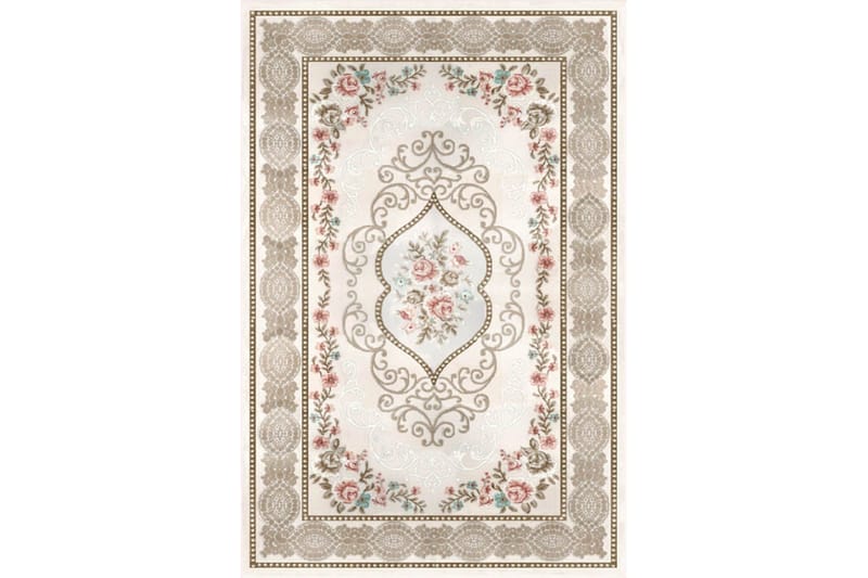 Homefesto Matta 100x300 cm - Multifärgad/Sammet - Textil & mattor - Matta - Orientalisk matta - Persisk matta