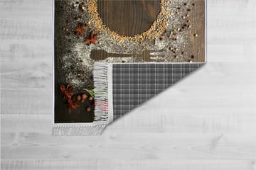 Homefesto Matta 100x300 cm - Multifärgad/Sammet - Textil & mattor - Matta - Orientalisk matta - Persisk matta