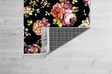 Homefesto Matta 100x300 cm - Multifärgad/Sammet - Textil & mattor - Matta - Orientalisk matta - Persisk matta