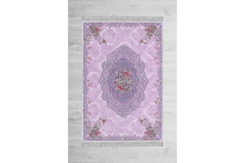 Homefesto Matta 100x300 cm - Multifärgad/Sammet - Textil & mattor - Matta - Orientalisk matta - Persisk matta