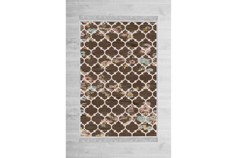 Homefesto Matta 100x300 cm, Multifärgad/Sammet