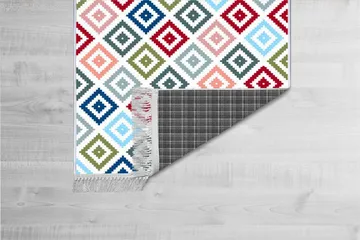 Homefesto Matta 100x300 cm - Multifärgad/Sammet - Textil & mattor - Matta - Orientalisk matta - Persisk matta