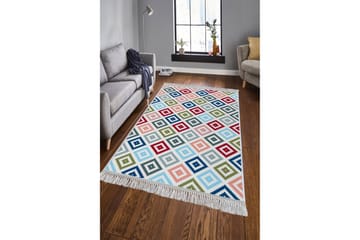 Homefesto Matta 100x300 cm - Multifärgad/Sammet - Textil & mattor - Matta - Orientalisk matta - Persisk matta