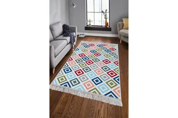 Homefesto Matta 100x300 cm - Multifärgad/Sammet - Textil & mattor - Matta - Orientalisk matta - Persisk matta