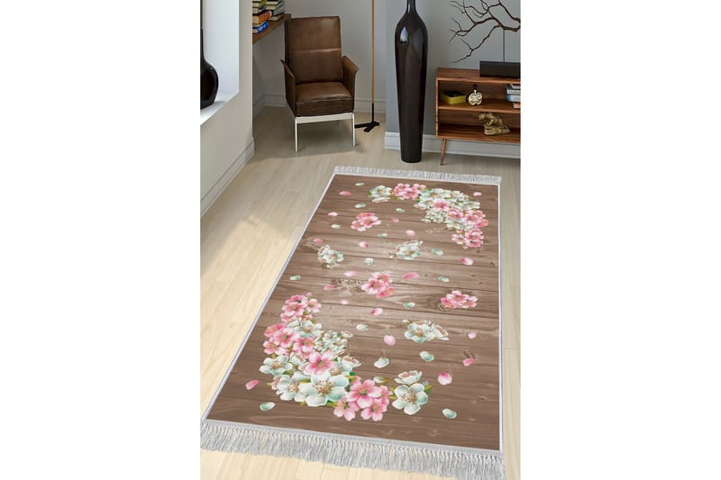 Homefesto Matta 100x300 cm - Multifärgad/Sammet - Textil & mattor - Matta - Orientalisk matta - Persisk matta