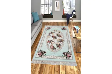 Homefesto Matta 100x300 cm - Multifärgad/Sammet - Textil & mattor - Matta - Orientalisk matta - Persisk matta