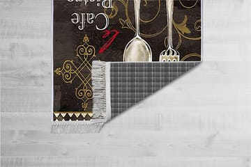 Homefesto Matta 100x300 cm - Multifärgad/Sammet - Textil & mattor - Matta - Orientalisk matta - Persisk matta