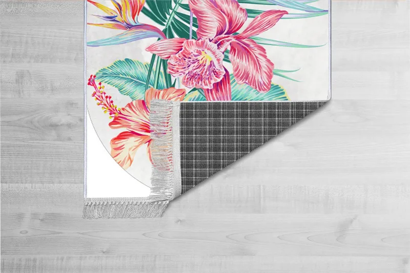 Homefesto Matta 100x300 cm - Multifärgad/Sammet - Textil & mattor - Matta - Orientalisk matta - Persisk matta