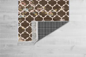 Homefesto Matta 100x300 cm - Multifärgad/Sammet - Textil & mattor - Matta - Orientalisk matta - Persisk matta