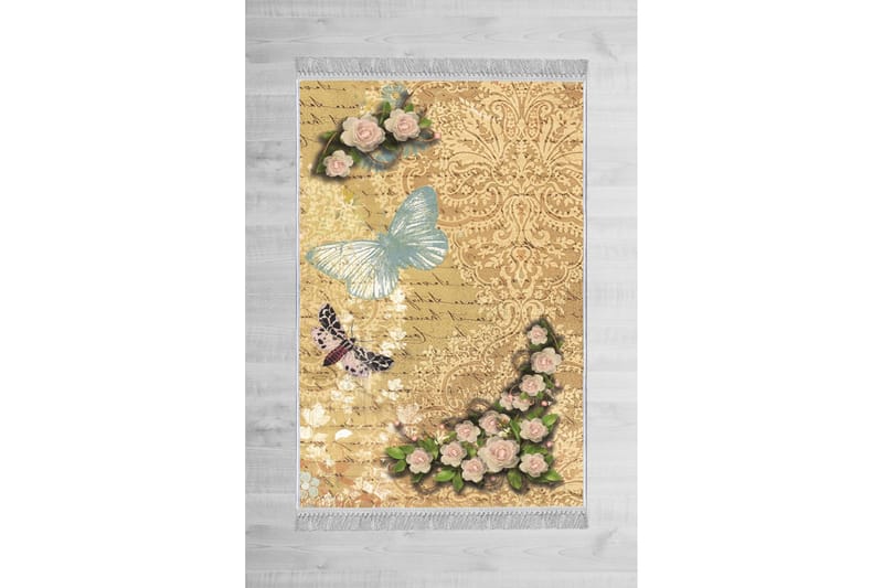 Homefesto Matta 100x300 cm - Multifärgad/Sammet - Textil & mattor - Matta - Orientalisk matta - Persisk matta
