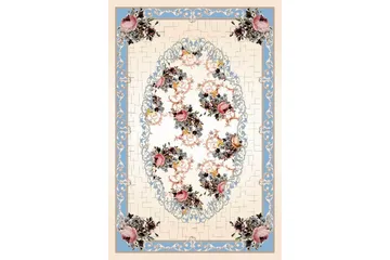 Homefesto Matta 100x300 cm - Multifärgad/Sammet - Textil & mattor - Matta - Orientalisk matta - Persisk matta