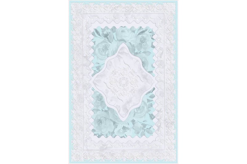 Homefesto Matta 100x300 cm - Multifärgad/Sammet - Textil & mattor - Matta - Orientalisk matta - Persisk matta